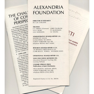 Alexandria Foundation, The: TEMETI - the extraterrestrial emergent matrix of extraterrestrial intelligence