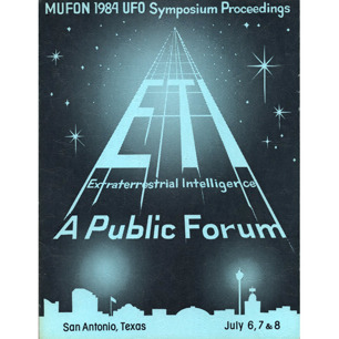 Mutual UFO Network (MUFON): 1984 international UFO symposium proceedings (Sc)