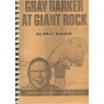 Barker, Gray: Gray Barker at Giant Rock - Ringbound copy, good