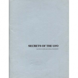 Elkins, Don with Carla Rueckert: Secrets of the UFO