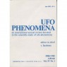 UFO phenomena (1976-1980/81) - 1980/1981 Vol 4 No 01