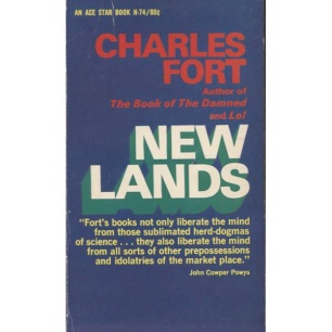 Fort, Charles: New Lands (Pb) - Good, browned by age