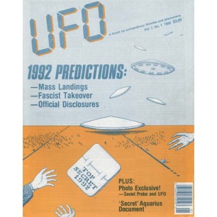 UFO Magazine (Vicki Cooper) 1992-1994 - v 7 n 1 - 1992 Jan/Feb