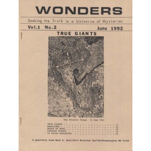 Wonders (Mark A. Hall) (1992-2002) - 2 -- vol 1 no 2 - June 1992