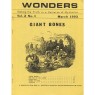 Wonders (Mark A. Hall) (1992-2002) - 5 - vol 2 no 1 - March 1993