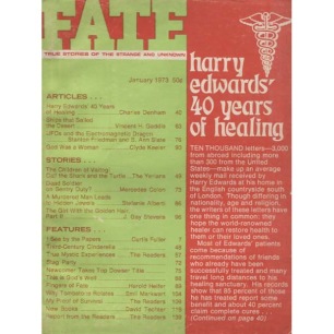 Fate Magazine US (1973-1974) - 274 - v 26 n 01 . Jan 1973