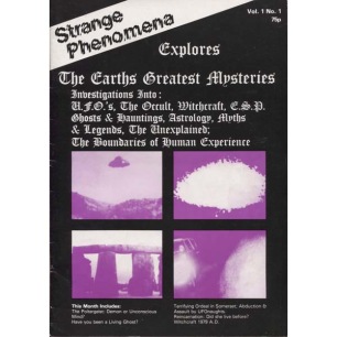 Strange Phenomena (1979) - Vol 1 no 1