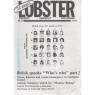 Lobster (Robin Ramsay) - Issue 10 (A4 size - 24 pages