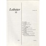 Lobster (Robin Ramsay) - Issue 32 Dec 1996 (A4 size - 49 pages)