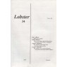 Lobster (Robin Ramsay) - Issue 34 Winter 1998 (A4 size - 47 pages)