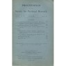 Proceedings of the Society for Psychical Research (1895-1934) - Part LVI v XXI - Febr 1909