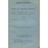 Proceedings of the Society for Psychical Research (1895-1934)