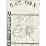 GICOFF-Information (1970-1978) - No 1 Dec 1970