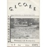 GICOFF-Information (1970-1978) - No 1 Jan/Feb 1971