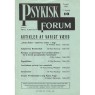 Psykisk Forum (1955-1965) - 1961 Aug