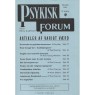 Psykisk Forum (1955-1965) - 1961 Oct