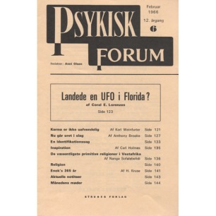 Psykisk Forum (1966-1982) - 1966 Feb