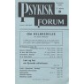 Psykisk Forum (1966-1982) - 1966 Nov