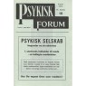 Psykisk Forum (1966-1982) - 1970 Aug
