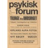 Psykisk Forum (1966-1982) - 1974 May