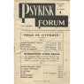 Psykisk Forum (1955-1965) - 1965 Sept
