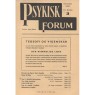 Psykisk Forum (1966-1982) - 1967 Nov