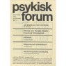 Psykisk Forum (1966-1982) - 1972 Sept