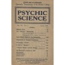 Psychic Science, Quarterly transactions of the British college of Psychic Science 1922 - 1942 - 1928 July, Vol 7 No 2