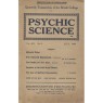 Psychic Science, Quarterly transactions of the British college of Psychic Science 1922 - 1942 - 1933 July, Vol 12 No 2