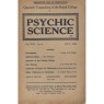 Psychic Science, Quarterly transactions of the British college of Psychic Science 1922 - 1942 - 1934 July, Vol 13 No 2