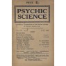 Psychic Science, Quarterly transactions of the British college of Psychic Science 1922 - 1942 - 1935 July, Vol 14 No 2