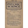 Psychic Science, Quarterly transactions of the British college of Psychic Science 1922 - 1942 - 1936 April, Vol 15 No 1