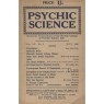 Psychic Science, Quarterly transactions of the British college of Psychic Science 1922 - 1942 - 1937 July, Vol 15 No 2