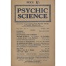 Psychic Science, Quarterly transactions of the British college of Psychic Science 1922 - 1942 - 1937 April, Vol 16 No 1