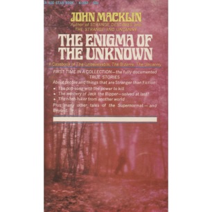 Macklin, John: The enigma of the unknown (Pb)