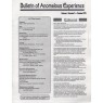 Bulletin of Anomalous Experience (1990-1994) - Vol 4 n 5 - Oct 1993