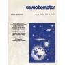 Caveat Emptor (1988-1990), second series - No 20 - Winter 1989-90