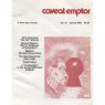 Caveat Emptor (1988-1990), second series - No 21 - Spring 1990