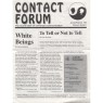 Contact Forum (1993-1996) - Vol 3 n 1 - Jan/Febr 1995