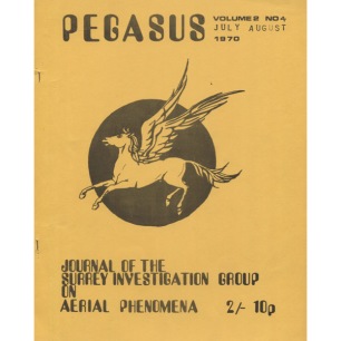 Pegasus (1970-1971) - Vol 2 No 4 - July/Aug 1970