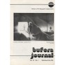 BUFORA Journal (1979 - 81 volume 8 - 10) - 1981, Vol 10 No 1, Feb, browned cover
