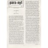 Para-nyt (1987-1995) - 1985 no 1 A4 7 pages