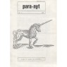 Para-nyt (1987-1995) - 1987 no 1 A4 22 pages