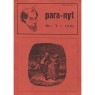 Para-nyt (1987-1995) - 1991 no 1 A4 25 pages