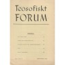 Teosofiskt Forum (1936-1941) - 1936 vol 5 no 09