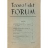 Teosofiskt Forum (1936-1941) - 1937 vol 6 no 05
