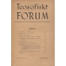 Teosofiskt Forum (1936-1941) - 1938 vol 7 no 10