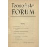 Teosofiskt Forum (1936-1941) - 1940 vol 9 no 1-2