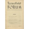 Teosofiskt Forum (1936-1941) - 1940 vol 9 no 05