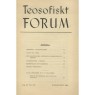 Teosofiskt Forum (1936-1941) - 1940 vol 9 no 7-8